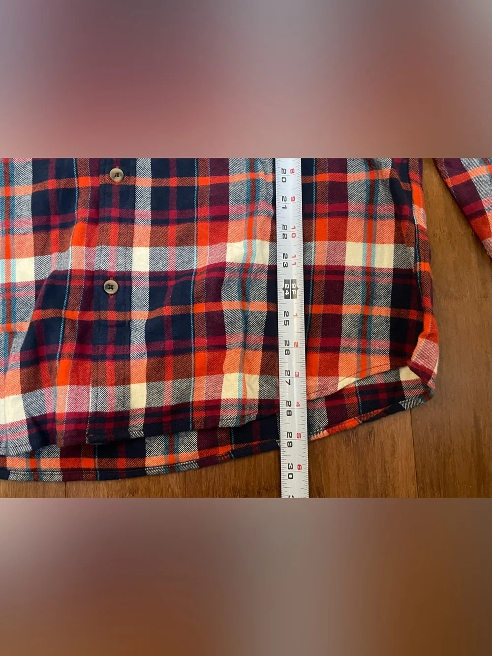 J Crew Flannel Shirt NWT Mens XL Slim Fit Red Blue